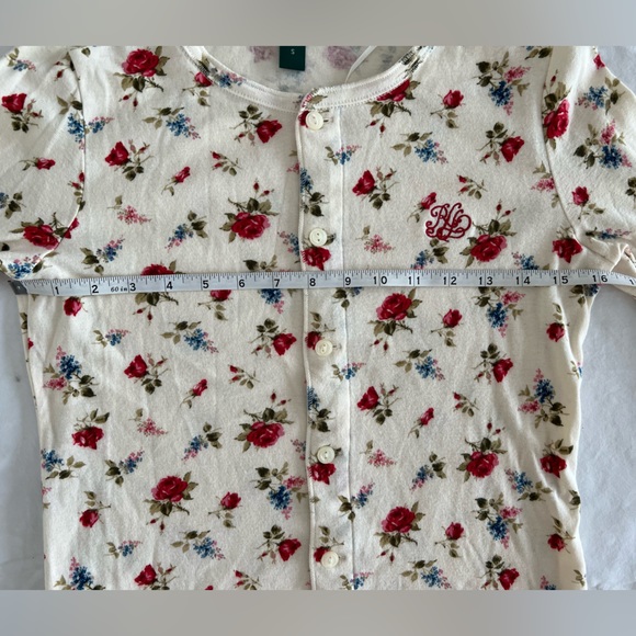 ❌SOLD❌ 🌸LAUREN RALPH LAUREN 100% cotton floral print pajama set | SMALL - Picture 11 of 15